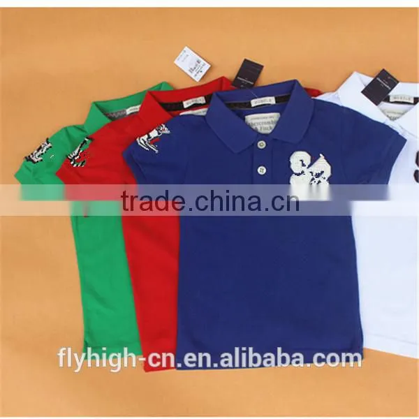 Logo Printed t Shirt Fashion Custom Polo t Shirt for Kids photo-5