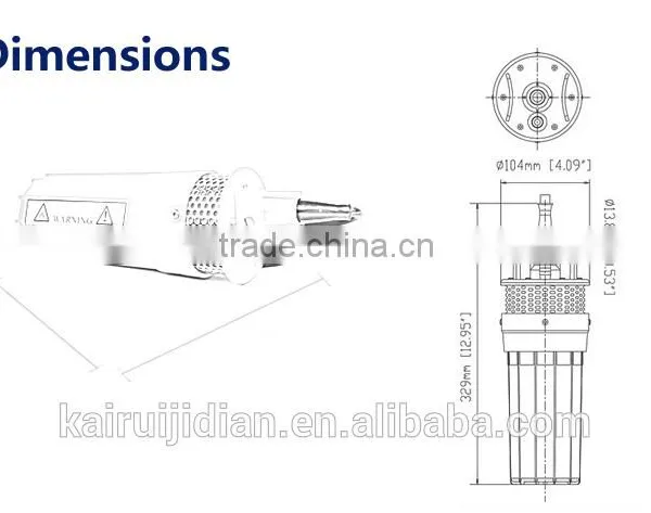 6L/min Solar Water Pump Submersible/solar Fountain Pump photo-2