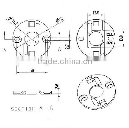 High Quality Holder for CITIZEN COB Diodes photo-2