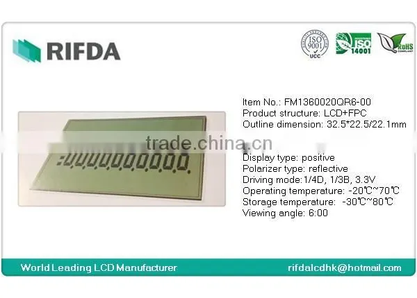 Flexible Lcd Display Screen for Smart Card Bank Card photo-2