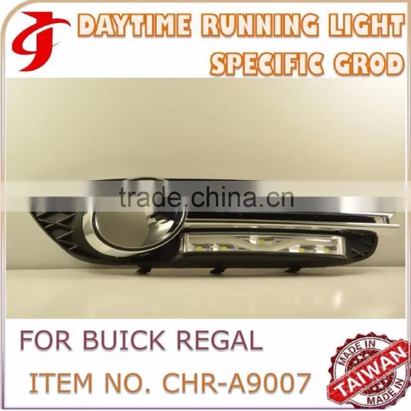 Car Accessories FOR BUICK REGAL With Fog Lamp DRL Daytime Running LIGHT photo-3