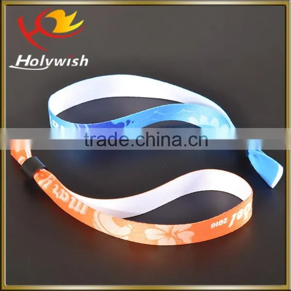 Wristband With Heat Transfer Printing for Festival Promotion