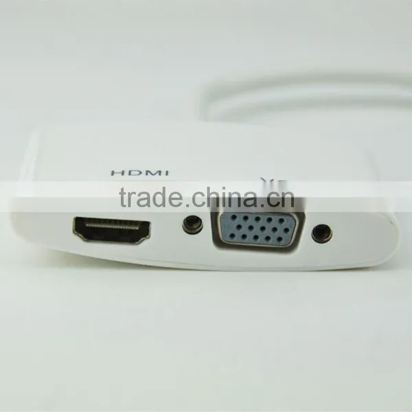 Manufacture 2k dp to Hdmi Vga Adapter With High Speed Data Transmission photo-3