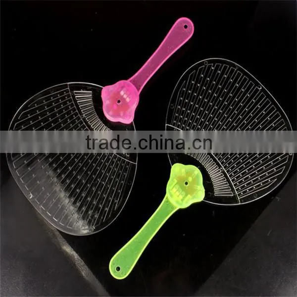 Hot Sale Glowing Led Hand Fan Cheering Led Light Hand Fan photo-3