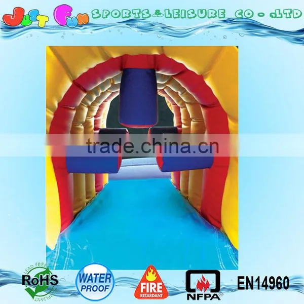 Cheap Inflatable Obstacle Course With Wet Slide photo-3