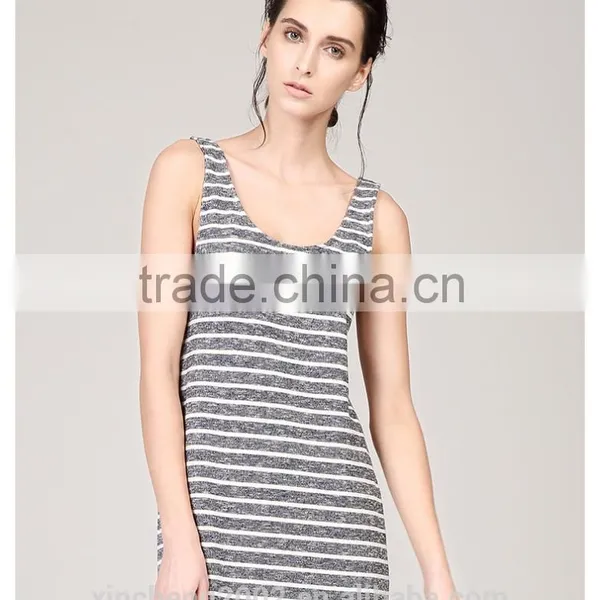 The Thin Stripe Vest Dress photo-5