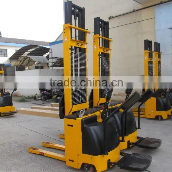 2ton Hydraulic Mini Standing Pallet Electric Forklift photo-2