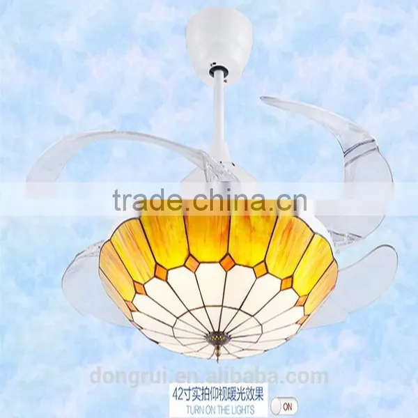 Ceiling Fan Can Remote White and Warn Light Can Changeable LED Light CE photo-3