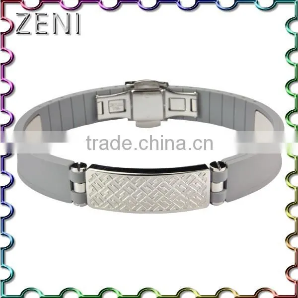 2016 Popular Magnetic Health Care Silicone Bracelet photo-2