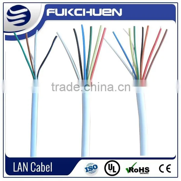 12cores Red Alarm Control Cable Fire Warning Signal Cable or Shielded Good Transmission