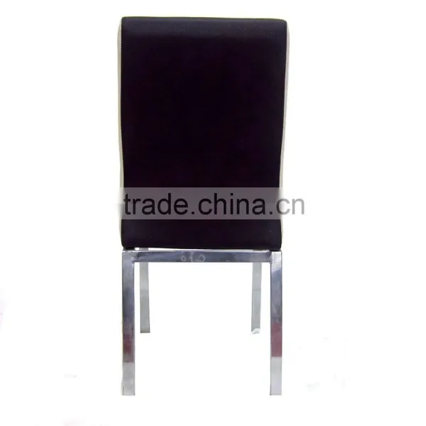 Dining Room Chair Upholstery Black Leather MG-C321 photo-3