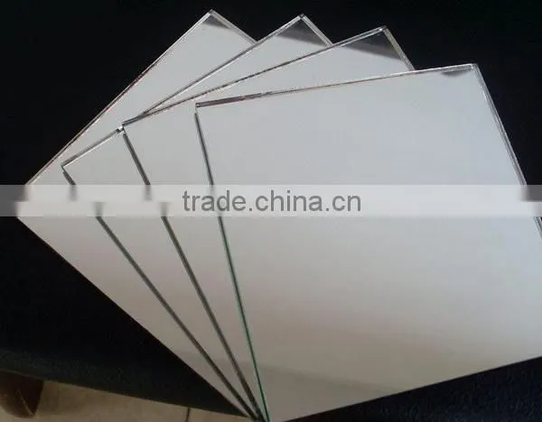 Large Wall Mirror Glass /Bathroom Mirror Glass With Double Coated Paint photo-5
