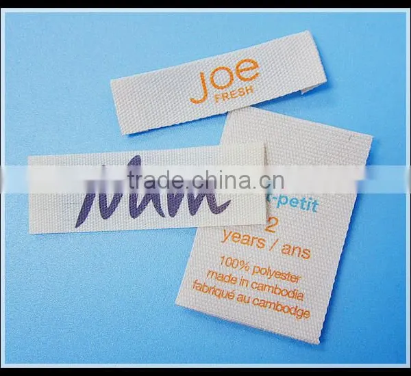 Stylish Printing Lable for Clothing Jeans Shirts photo-3