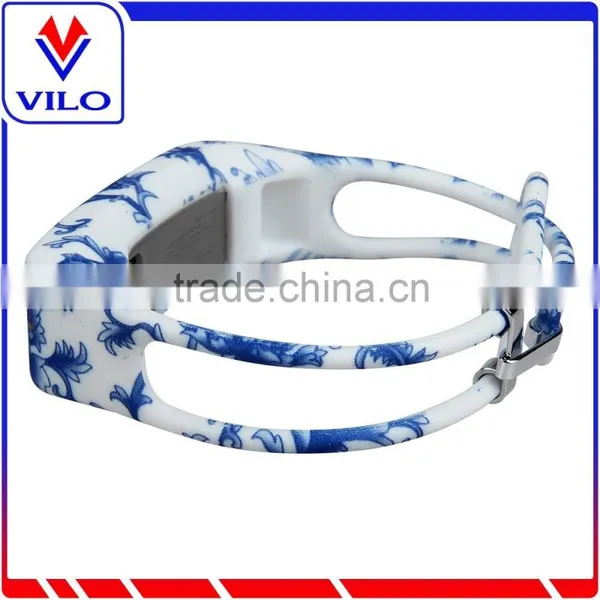 Best Selling Custom Pattern Rubber Wrist Band For Fitbit Alta Silicone Watch Strap, For Fitbit Alta Wrist Strap photo-2