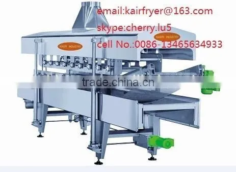 Oil Curtain Fry Machinary/fried Peanut Making Machine photo-3