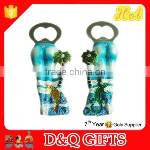 Polyresin Girls Sex Buttocks Custom Bottle Opener photo-2