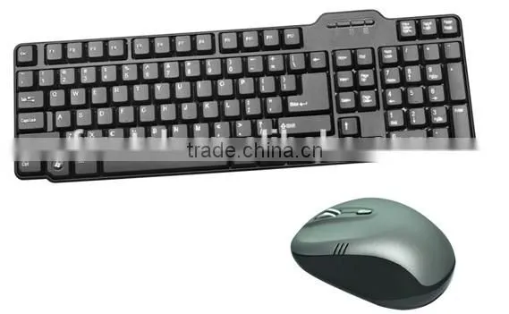 High Quality 2.4g Wireless Optical Mouse and Keyboard Combo photo-2