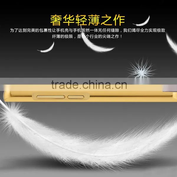 Luxury Mirror Cover Metal Aluminum Bumper Phone Case For Xiaomi For Redmi Note 3 photo-6