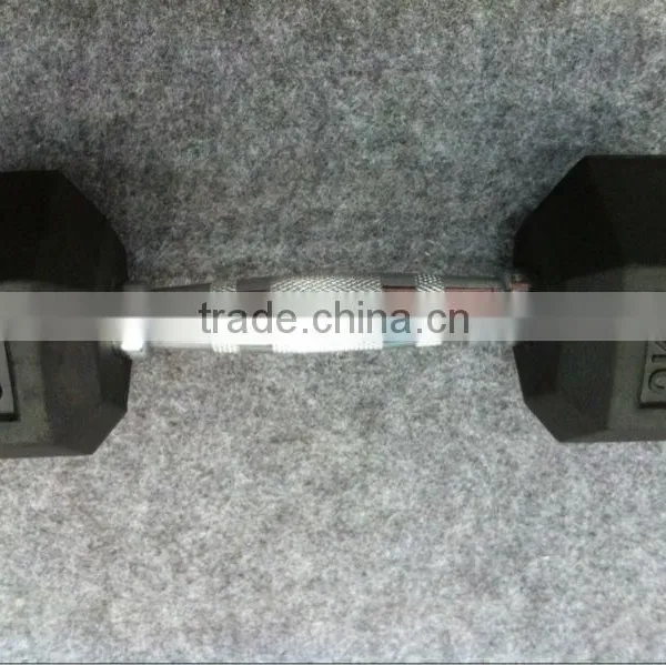 High Quality Hex Rubber Dumbbells-No Smelling