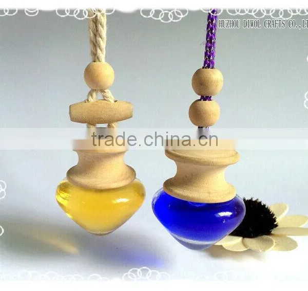 Car Perfume Hanging Bottle , Hanging Car Perfume Bottle With Cap