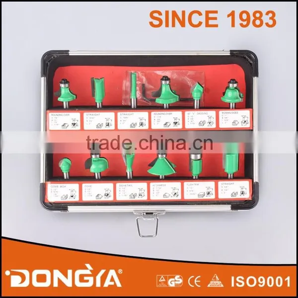 Wenzhou Dongya 12 Pcs Router Bit Set