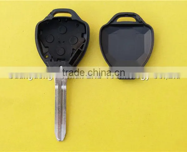 2 Buttons Spare Remote Key Shell for Toyota Carola Car Keys no Logo photo-5