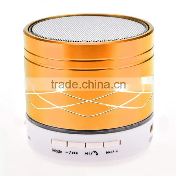 2015 New Round Portable Music Mini Wireless Bluetooth Speaker With FM Radio MP3 Player SV019702 photo-3