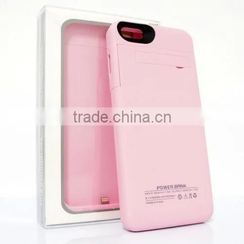 Colorful Rechargeable Charging Battery Case With Stand for IPhone 6 Plus 6s Plus photo-5