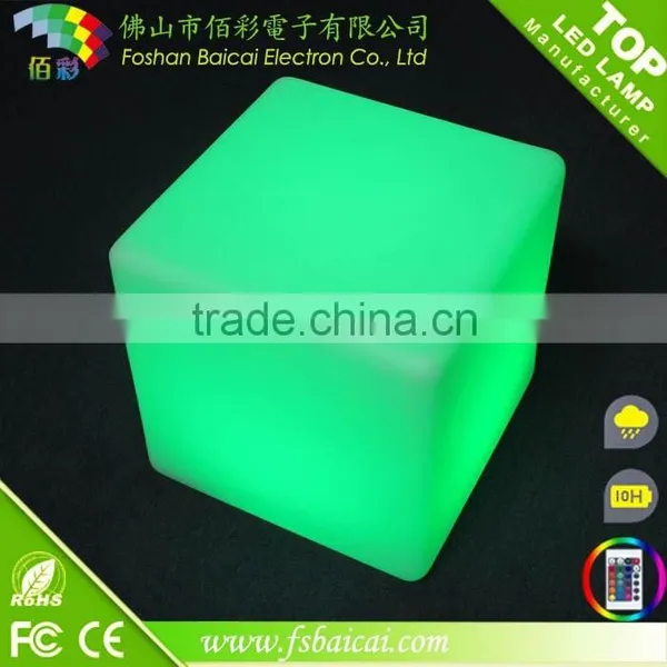 Waterproof LED Cube Furniture LED Cube Chair photo-2