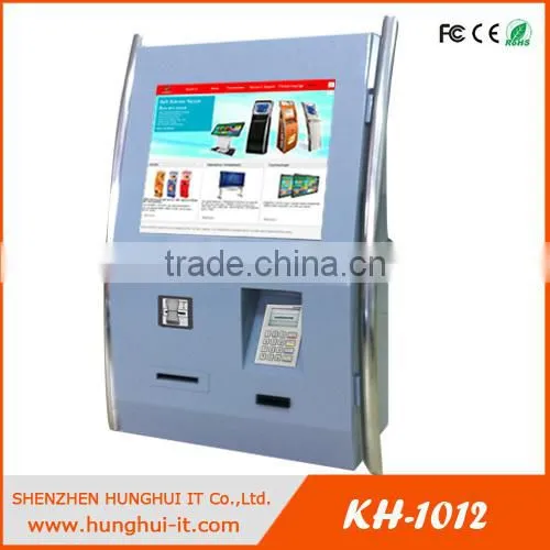 High Quality Wall Mounted Internet Kiosk / Ticket Printer Touch Screen Kiosk / Wall Mount Information KIosk photo-2