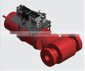 Oil equipment company oil drilling and producting system wellhead assembly api 6a ESD Hydraulic Surface safety valve.