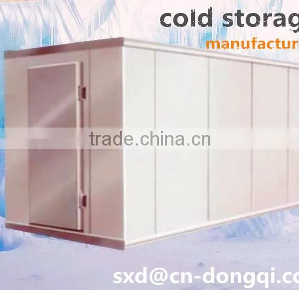 Cold store for fruits and vegetables with door locks to keep fresh