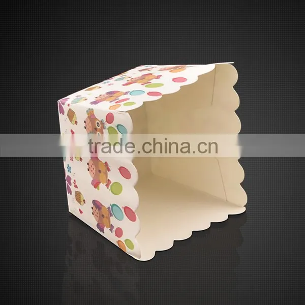 XFB18 BAKEST New Small Square Lovely Pattern Muffin Cake Paper Cup DIY Baking Tools photo-2