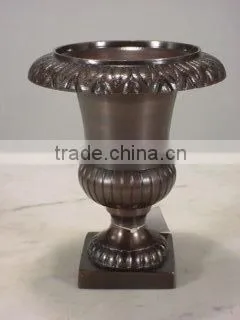 Garden Urn, Metal Garden Urns, Iron Garden Urns ,Garden Decor Flower Urn, Metal Garden Urn