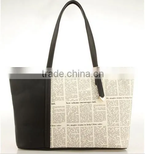 Latest Design Ladies Womens Large Tote Bags Hand Bags Shoppiing Shoulder Bag