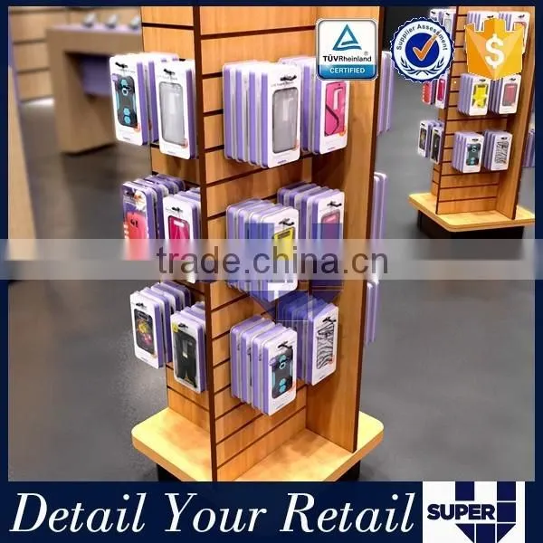 Manufactories From China High Quality Tailor Made Wooden Mobile Phone Shop photo-5