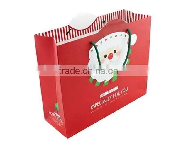 2016 Cheap Christmas Custom Packaging Paper Bag Printing photo-2