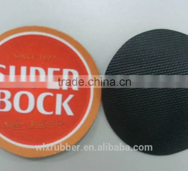 Promotional Glass Drink Rubber Base Cup Pad Coaster photo-5