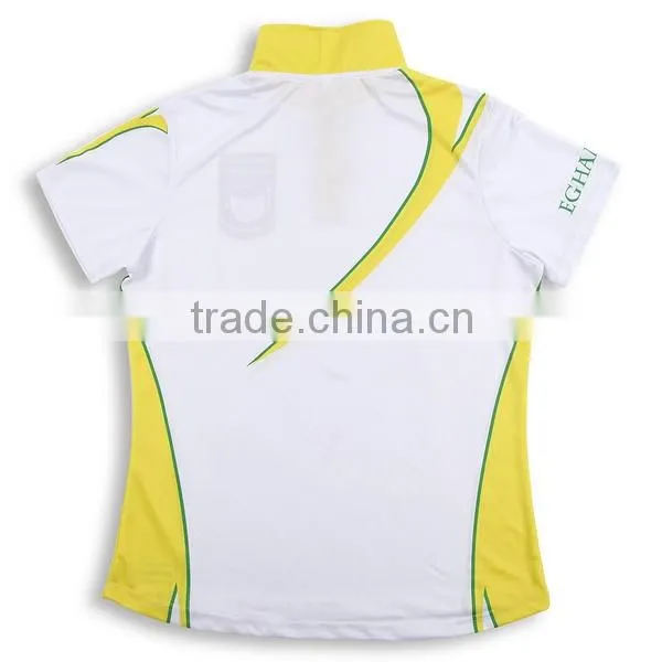 Free Shipping Poloshirts Dri Fit White and Blue Color Combination Polo Shirts photo-4