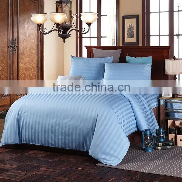 100% Cotton Hotel Stripe Bed Linen/Hotel Stripe Bedding Sets/Duvet Cover Sets photo-2