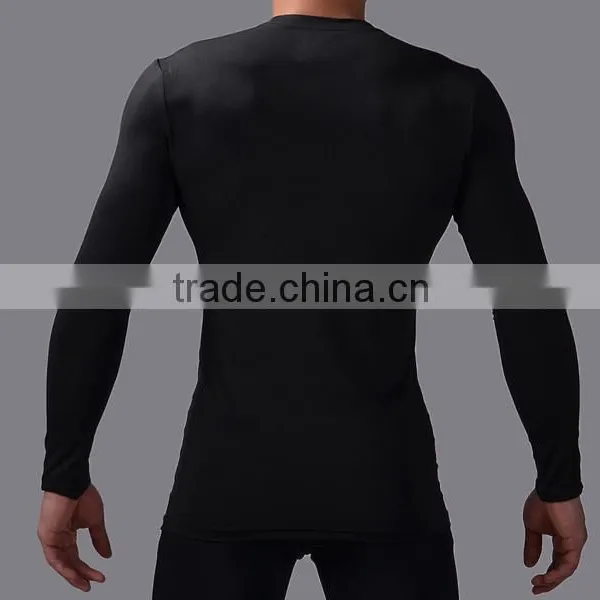 Men Spiderman Fitness Bodybuilding Running T Shirts Long Sleeve Training Quick Dry T Shirt photo-2