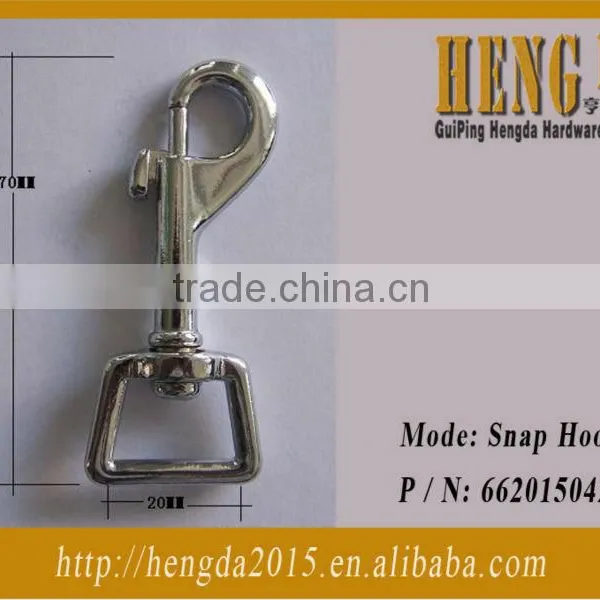 Silver Fashion Lady Handbag Snap Bag Hook photo-4