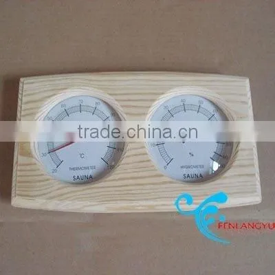 Sauna Accessories(wooden Thero-hygrometer)