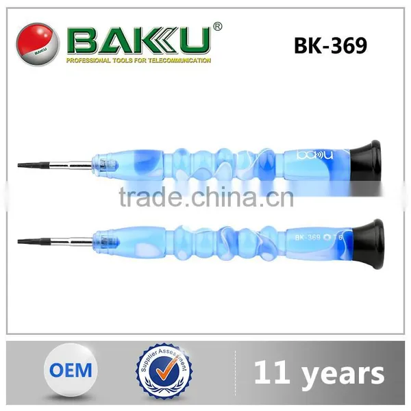 2015 New Products BAKU Tools BK-369 Plastic Screwdriver t1 t2 t3 t4 Torx Mini Screwdriver photo-2