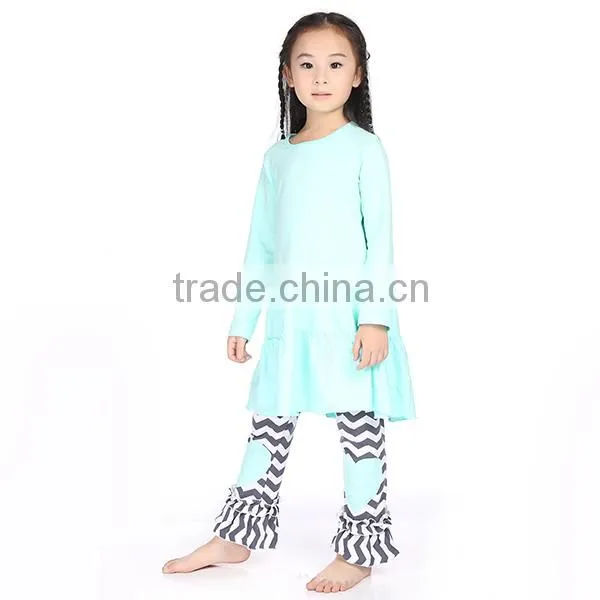 2016 New Arrivle Cotton Frock Designs Baby Wholesale Children's Boutique Clothing photo-2