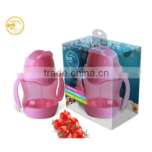 Xiamen Aba Factory Direct 100% Food Grade Baby Drink Bottle With Handle Children Water Bottle With Hang Rope Kid Cup