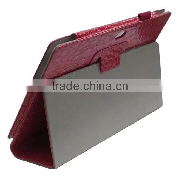 Crocodile Pattern pu Leather Case Stand Cover For Asus Tab ME400C photo-5