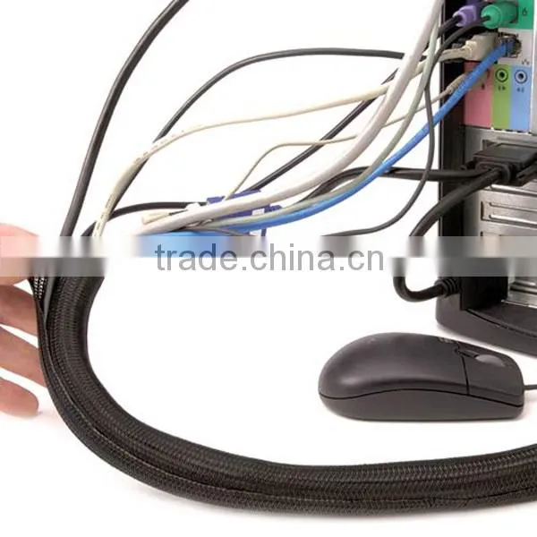 Self-wrapping Split Braided Sleeving photo-3