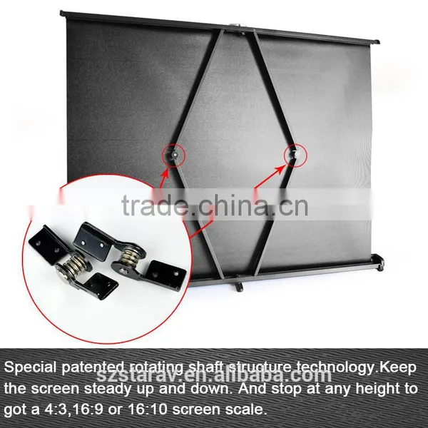 2016 Hot Selling Easy-operating Screen for DLP Projector Table Screen photo-2