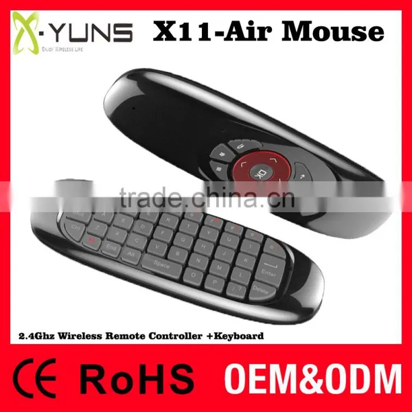 2.4G wifi remote control + Keyboard